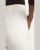 Ralph Lauren Collection Kaida Mid-Rise White Denim Bootcut Jeans - 5