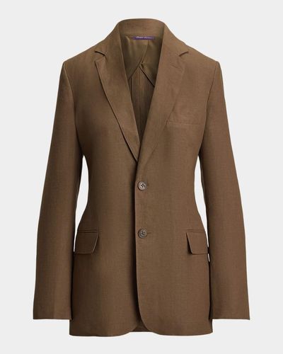 Ralph Lauren Collection Marcy Linen Jacket