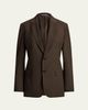 Ralph Lauren Collection Marcy Wool-Blend Jacket - 1