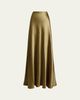 Ralph Lauren Collection Masina Satin Skirt - 1