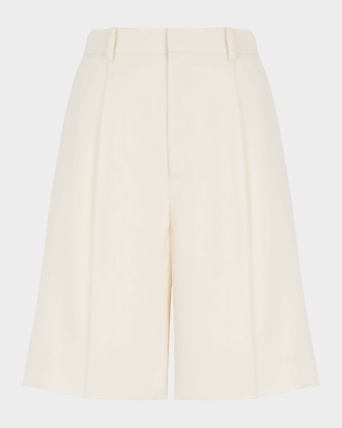 Ralph Lauren Collection Minetta Wool Gabardine Shorts