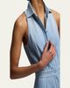 Ralph Lauren Collection Peyten Cotton Denim Day Dress - 5