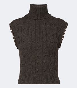 Ralph Lauren Collection Ralph Lauren Collection Cable-knit cashmere sweater vest