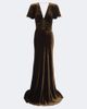 Ralph Lauren Collection Ralph Lauren Collection Charisse velvet bustier gown - 1