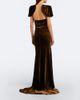 Ralph Lauren Collection Ralph Lauren Collection Charisse velvet bustier gown - 5