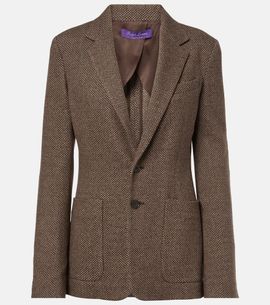 Ralph Lauren Collection Ralph Lauren Collection Hailey wool, silk, and cashmere blazer