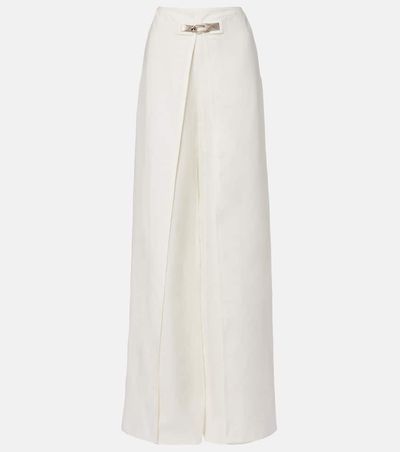 Ralph Lauren Collection Ralph Lauren Collection Imann pleated linen wide-leg pants