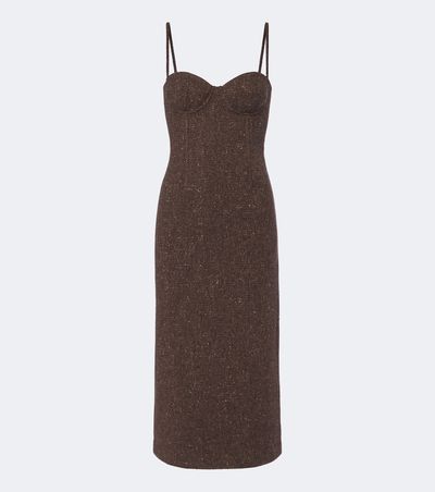 Ralph Lauren Collection Ralph Lauren Collection Jocey wool and cashmere-blend midi dress