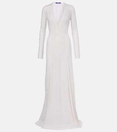 Ralph Lauren Collection Ralph Lauren Collection Knitted silk and cashmere gown