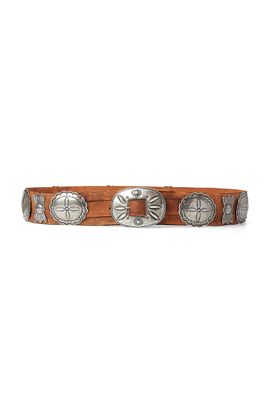 Ralph Lauren Collection Ralph Lauren Collection Leather Cast Concho Belt