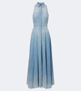 Ralph Lauren Collection Ralph Lauren Collection Peyten denim maxi dress