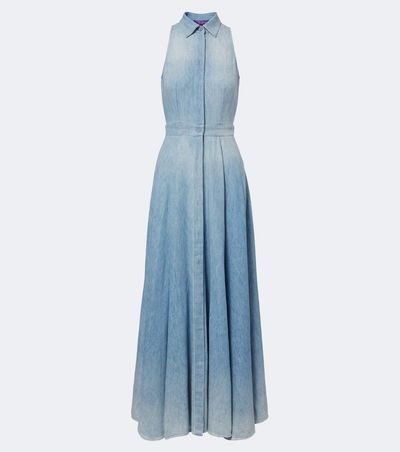 Ralph Lauren Collection Ralph Lauren Collection Peyten denim maxi dress
