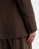 Ralph Lauren Collection Ralph Lauren Collection Pinstripe double-breasted wool blazer - 5
