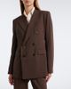 Ralph Lauren Collection Ralph Lauren Collection Pinstripe double-breasted wool blazer - 7