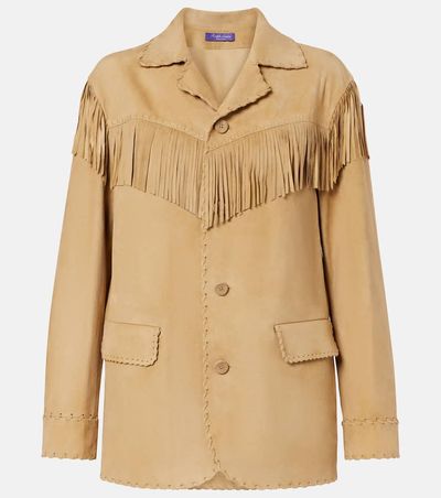 Ralph Lauren Collection Ralph Lauren Collection Ryland fringed suede jacket
