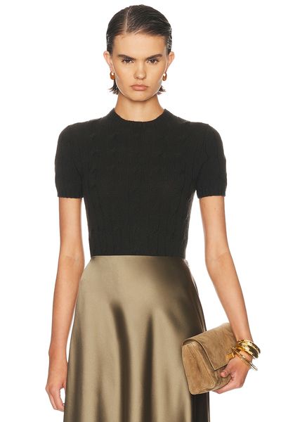 Ralph Lauren Collection Ralph Lauren Collection Short Sleeve Sweater