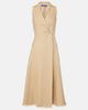 Ralph Lauren Collection Ralph Lauren Collection Silk and linen midi dress - 1