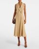 Ralph Lauren Collection Ralph Lauren Collection Silk and linen midi dress - 2