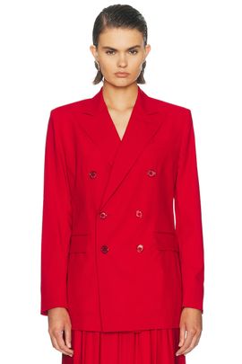 Ralph Lauren Collection Ralph Lauren Collection Tropical Wool Ramona Blazer