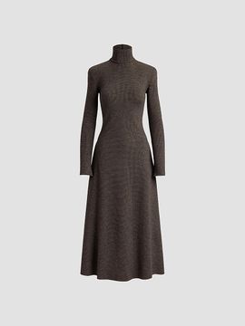 Ralph Lauren Collection Ralph Lauren Collection Women's Emmerson Wool Turtleneck Midi Dress