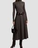 Ralph Lauren Collection Ralph Lauren Collection Women's Emmerson Wool Turtleneck Midi Dress - 2