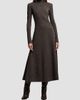 Ralph Lauren Collection Ralph Lauren Collection Women's Emmerson Wool Turtleneck Midi Dress - 4