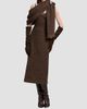 Ralph Lauren Collection Ralph Lauren Collection Women's Jocey Wool-Blend Donegal Tweed Day Dress - 2