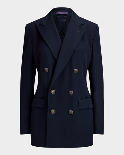 Ralph Lauren Collection Ramona Grain De Poudre Jacket