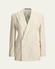 Ralph Lauren Collection Ramona Striped Wool Jacket - 1