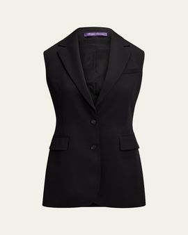 Ralph Lauren Collection Randy Grain De Poudre Vest