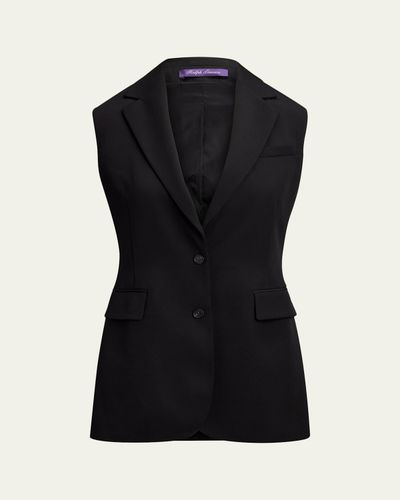 Ralph Lauren Collection Randy Grain De Poudre Vest