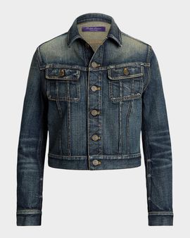 Ralph Lauren Collection Rigby Denim Trucker Jacket