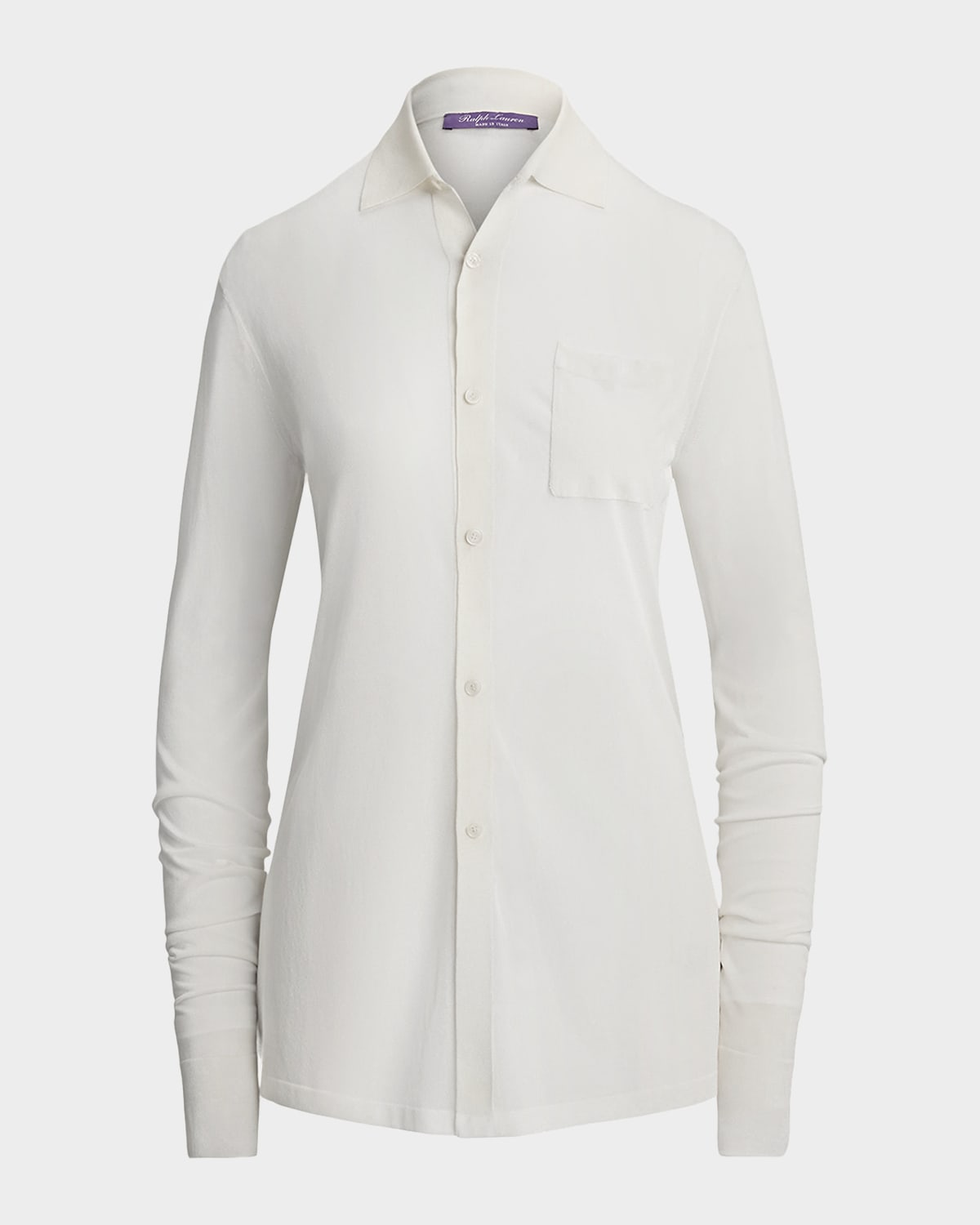 Ralph Lauren Collection Sheer Sweater Shirt