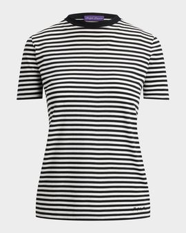 Ralph Lauren Collection Striped Short-Sleeve T-Shirt