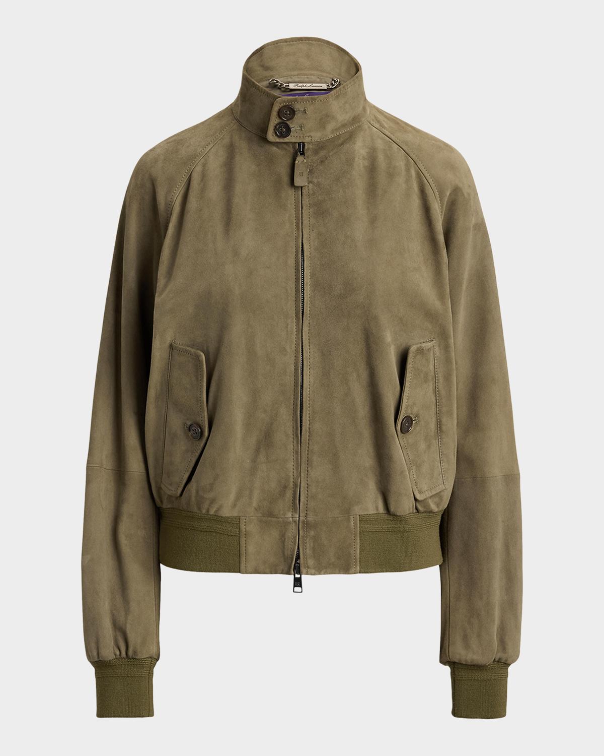 Ralph Lauren Collection Torrence Suede Jacket