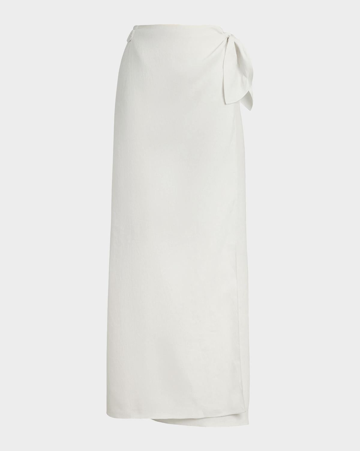 Ralph Lauren Collection Trina Linen Maxiskirt
