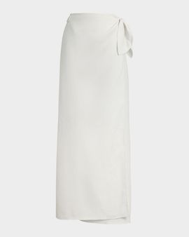 Ralph Lauren Collection Trina Linen Maxiskirt