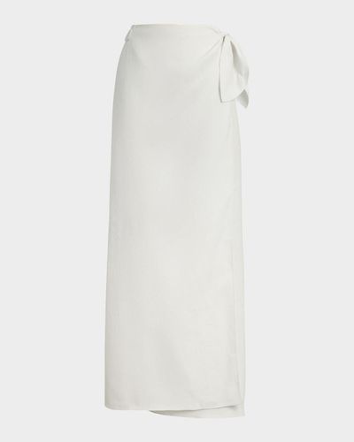 Ralph Lauren Collection Trina Linen Maxiskirt