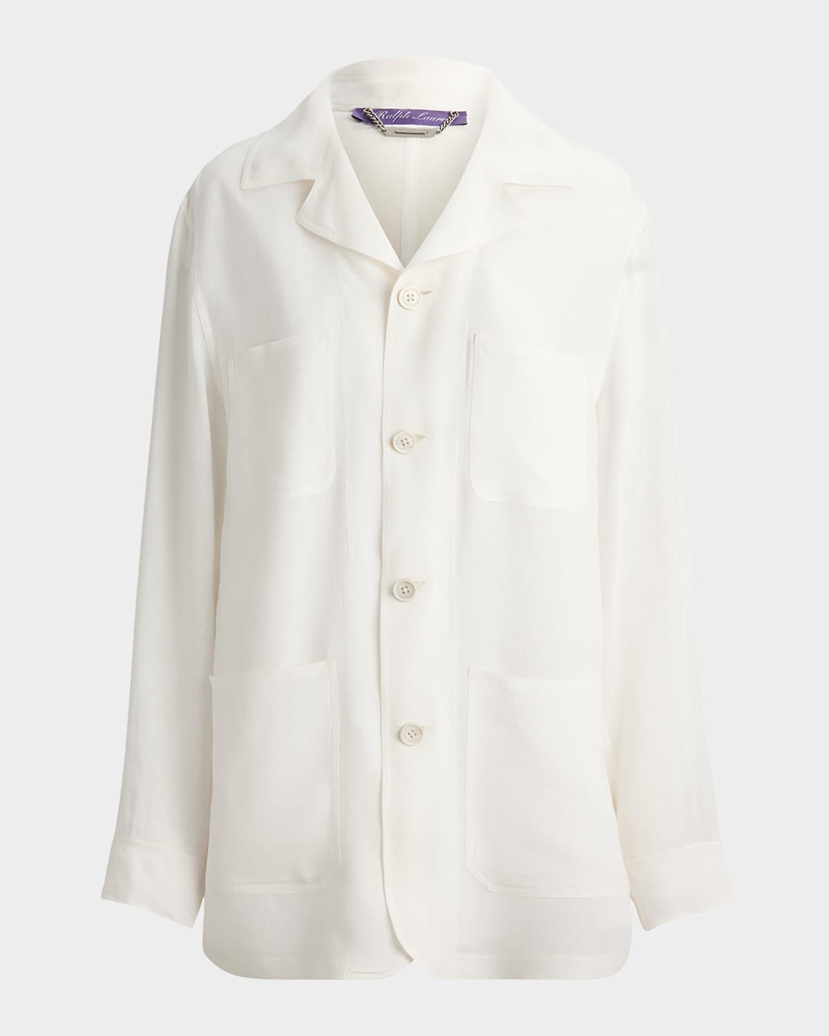 Ralph Lauren Collection Trish Linen Voile Jacket