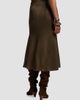 Ralph Lauren Collection Women's Adrianna Foiled Rib-Knit Sweater Skirt - 4