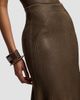 Ralph Lauren Collection Women's Adrianna Foiled Rib-Knit Sweater Skirt - 6