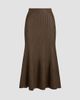 Ralph Lauren Collection Women's Adrianna Foiled Rib-Knit Sweater Skirt - 7