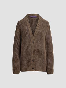 Ralph Lauren Collection Women's Bouclé Cashmere-Blend Cardigan