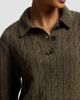 Ralph Lauren Collection Women's Cable-Knit Cashmere Polo Sweater - 6