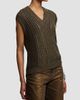 Ralph Lauren Collection Women's Cable-Knit Silk-Cashmere Sweater Vest - 2