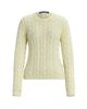 Ralph Lauren Collection Women's Cable-Knit Silk Sweater - 1