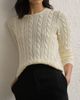Ralph Lauren Collection Women's Cable-Knit Silk Sweater - 2