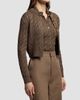 Ralph Lauren Collection Women's Cable-Knit Stretch Silk Sweater - 4