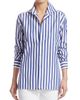 Ralph Lauren Collection Women's Capri Striped Button-Up Shirt - 3