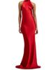Ralph Lauren Collection Women's Chilton Stretch-Satin Halter Gown - 2